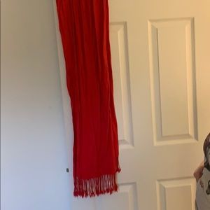 Red pashmina